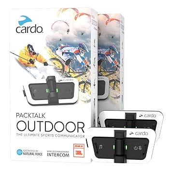 Cardo カルド インカム PACKTALK OUTDOOR 2台セット Amazon | Cardo カルド インカム PACKTALK OUTDOOR パックトーク
